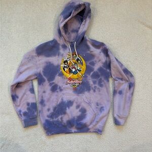 Sailor Moon Purple Tie-Dye Hoodie